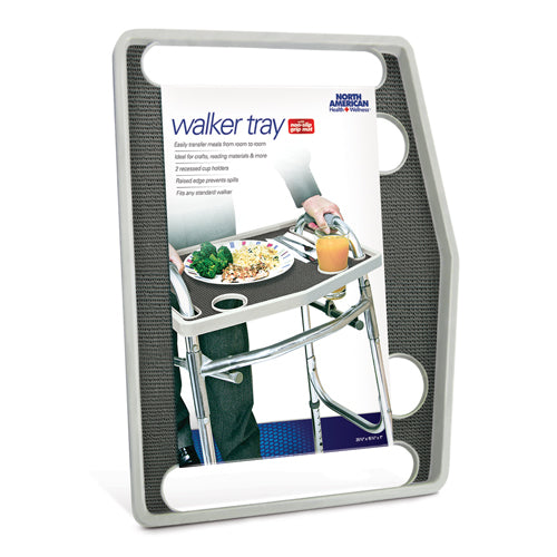 Walker Tray with Grip Mat – Stable, Secure & Convenient