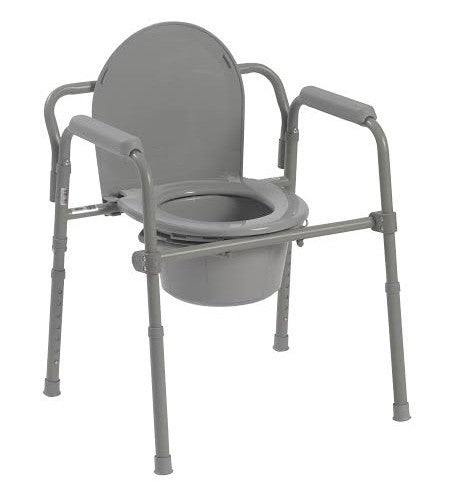 Commode  Folding Steel 3-in-1 Non-retail Carton (drive) Each