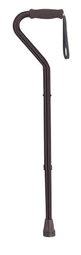 Drive Medical Heavy-Duty Adjustable Offset Cane – Extra Tall & Ultra-Sturdy