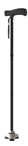 HurryCane Freedom Edition – Red | All-Terrain, Adjustable & Foldable Walking Cane