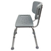 Bathroom Perfect Shower Chair With Back By Blue Jay Cs/4