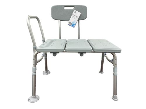 Bathroom Perfect Transfer Bench W/back  Blue Jay  Case/2