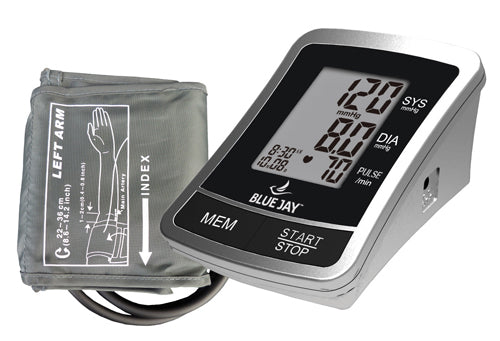 Blue Jay Fully Automatic Digital Blood Pressure Monitor – Reliable, Quiet & Easy to Use