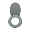 Convenient Commode Folding Steel Commode - Elongated Cs/3