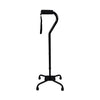 Quad Cane  Large Base  Black By Blue Jay Brand