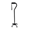 Quad Cane  Small Base  Black By Blue Jay Brand