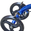 Keep Me Moving Steerable Folding Knee Scooter - Bluejay