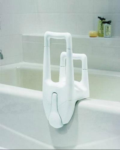 Moen Dual-Locking Bathtub Safety Rail – Secure, Adjustable Two-Level Tub Grip