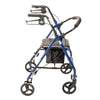Drive Steel Blue Rollator with 6” Wheels – Stability, Comfort & Mobility