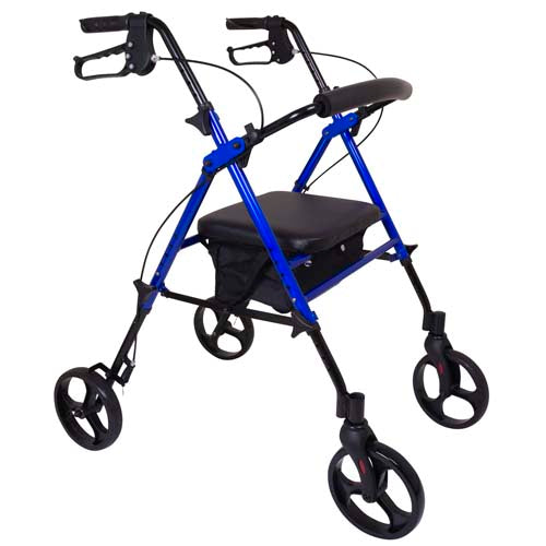 ProBasics Deluxe Height-Adjustable Aluminum Rollator – Lightweight, Stylish & Versatile