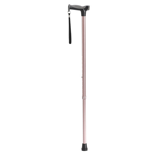 Comfort Grip Cane – Stylish & Supportive Mobility Aid in Rose Gold