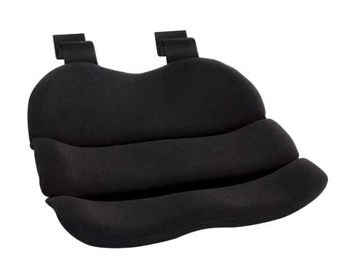 Obus Contoured Seat Cushion Black
